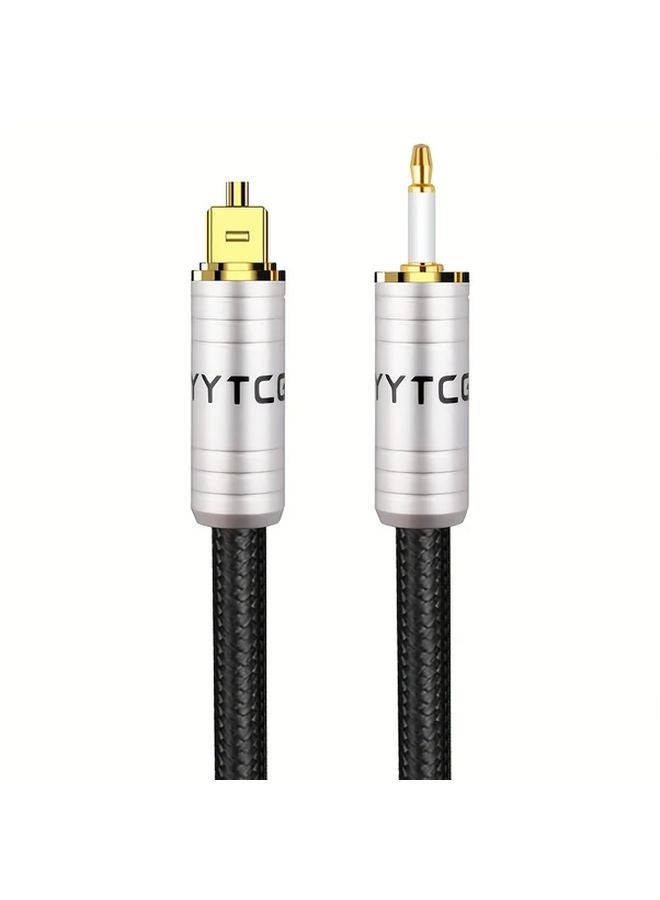 Digital Optical Audio Cable SPDIF 2m Square To Circular Port For Home Theater - Image 4
